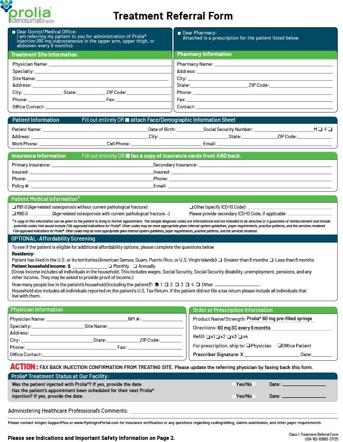 Prolia® HCP Osteoporosis Patient Support Program & Info